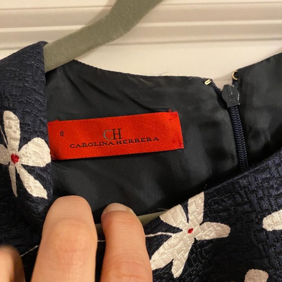 Fit and Flare Carolina Herrera Dress - Picture 2 of 4